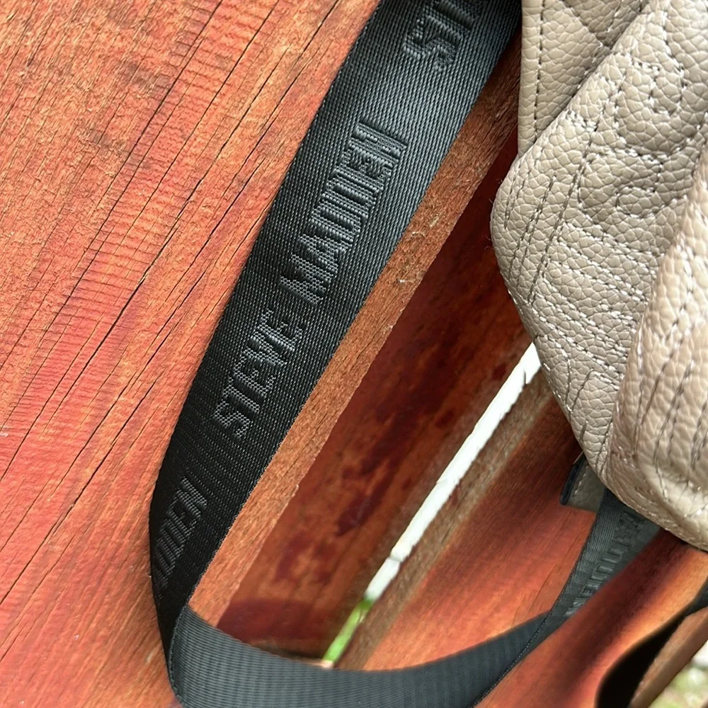 Steve Madden Tan and Black Casual Backpack
